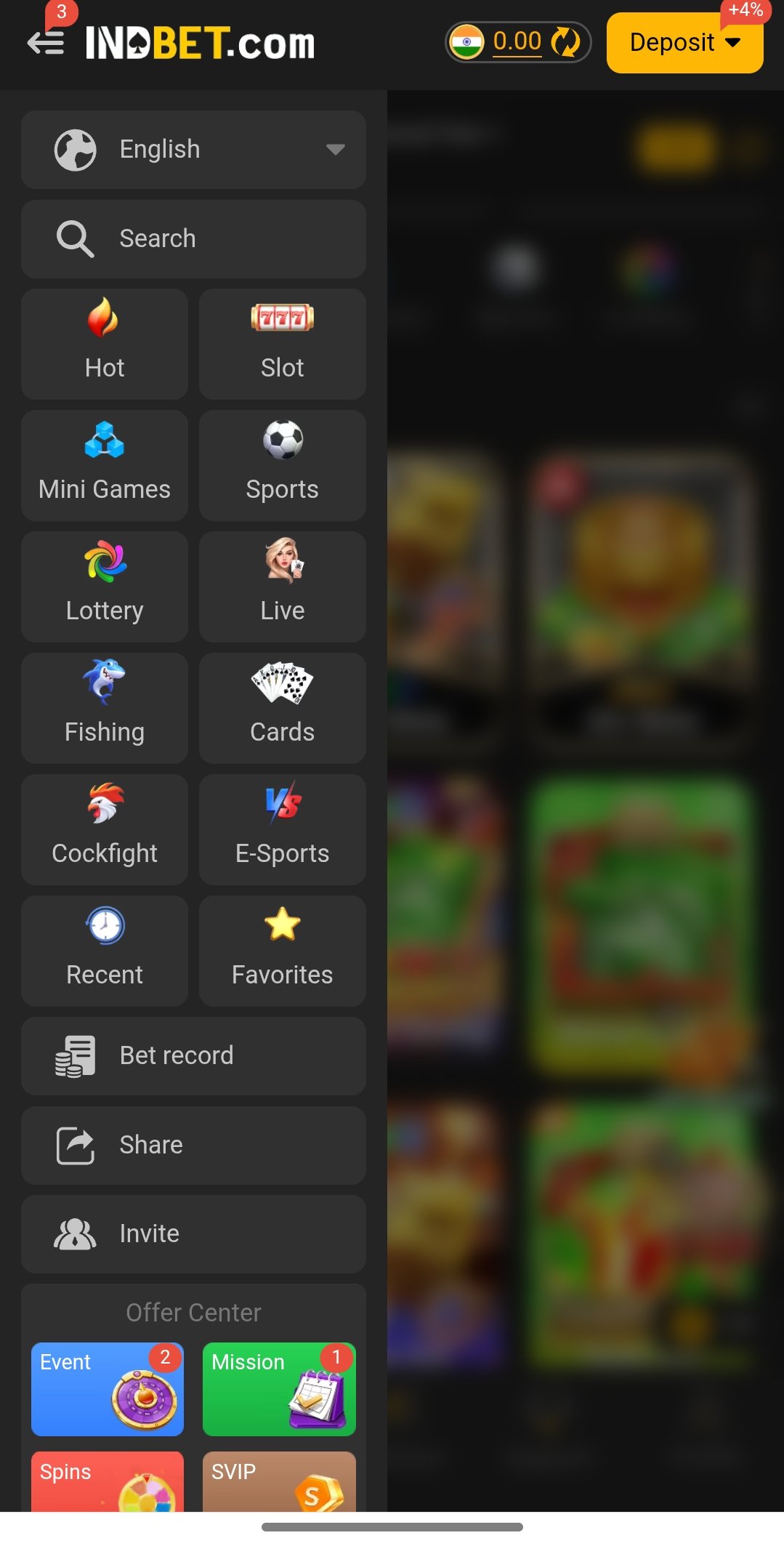 IndBet app screenshot 6